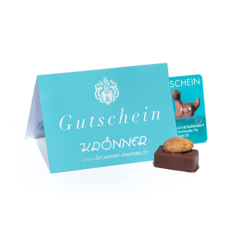 Gutschein als Geschenkkarte